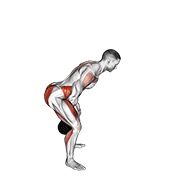 levantamiento con kettlebell