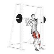 sentadilla en smith machine