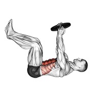 abdominal contraído con peso