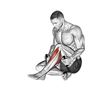 estiramiento del tibial posterior