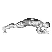 plancha frontal con peso