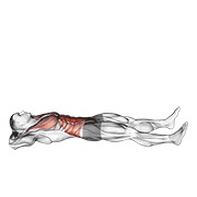 abdominales parciales con manos atrás de la cabeza (hombre)