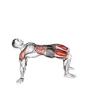 tabla invertida con elevación de pierna